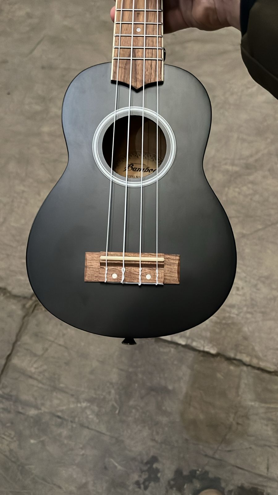 Ukelele Soprano Estudio Negro – Outlet (Mal Acabado) - Bamboo Música
