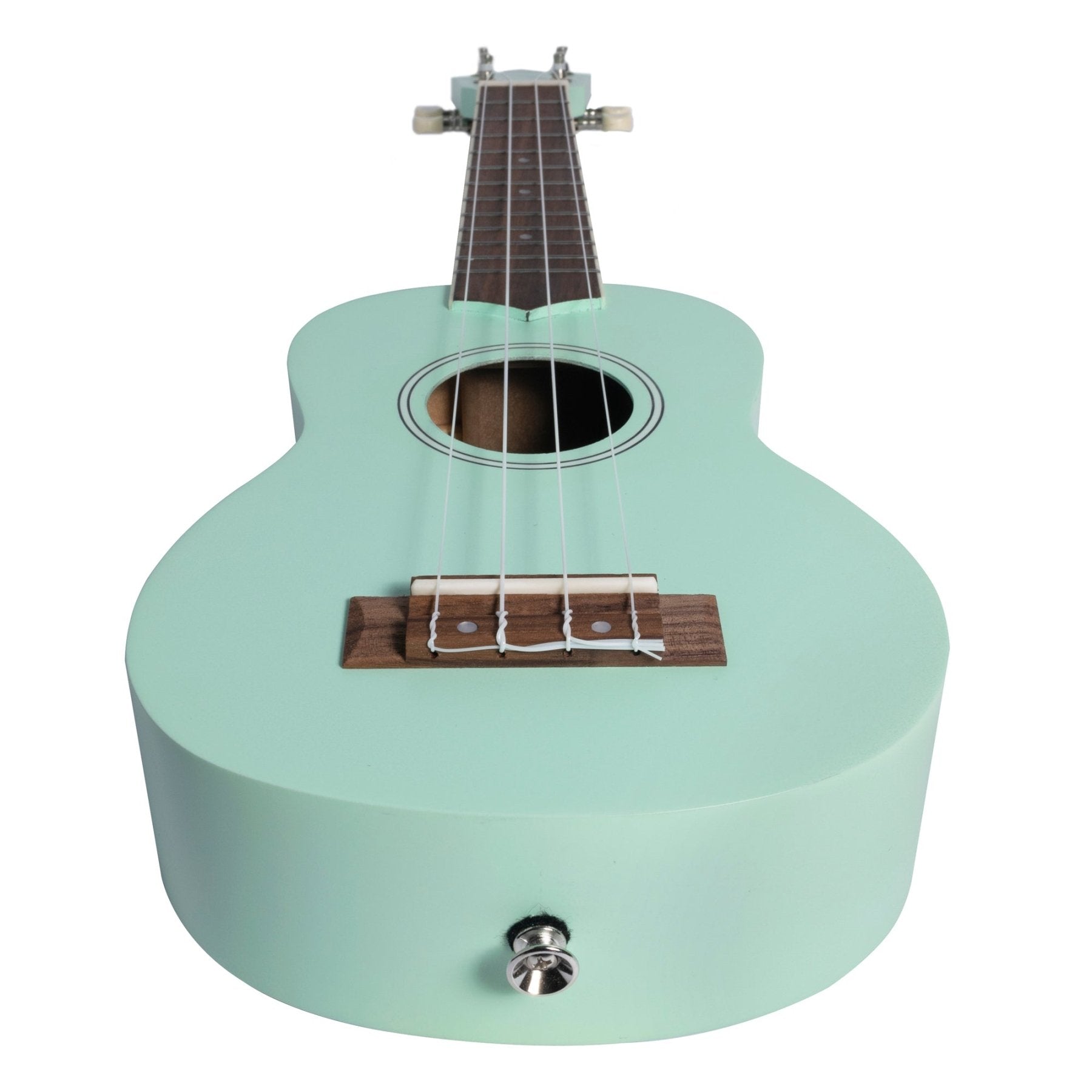 Ukelele Soprano Estudio Verde Agua - Incluye Funda - Bamboo Música