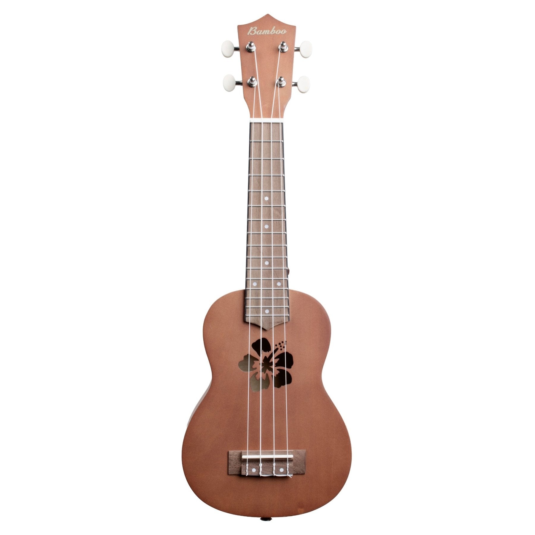 Ukelele Soprano Hibiscus - Incluye Funda - Bamboo Música