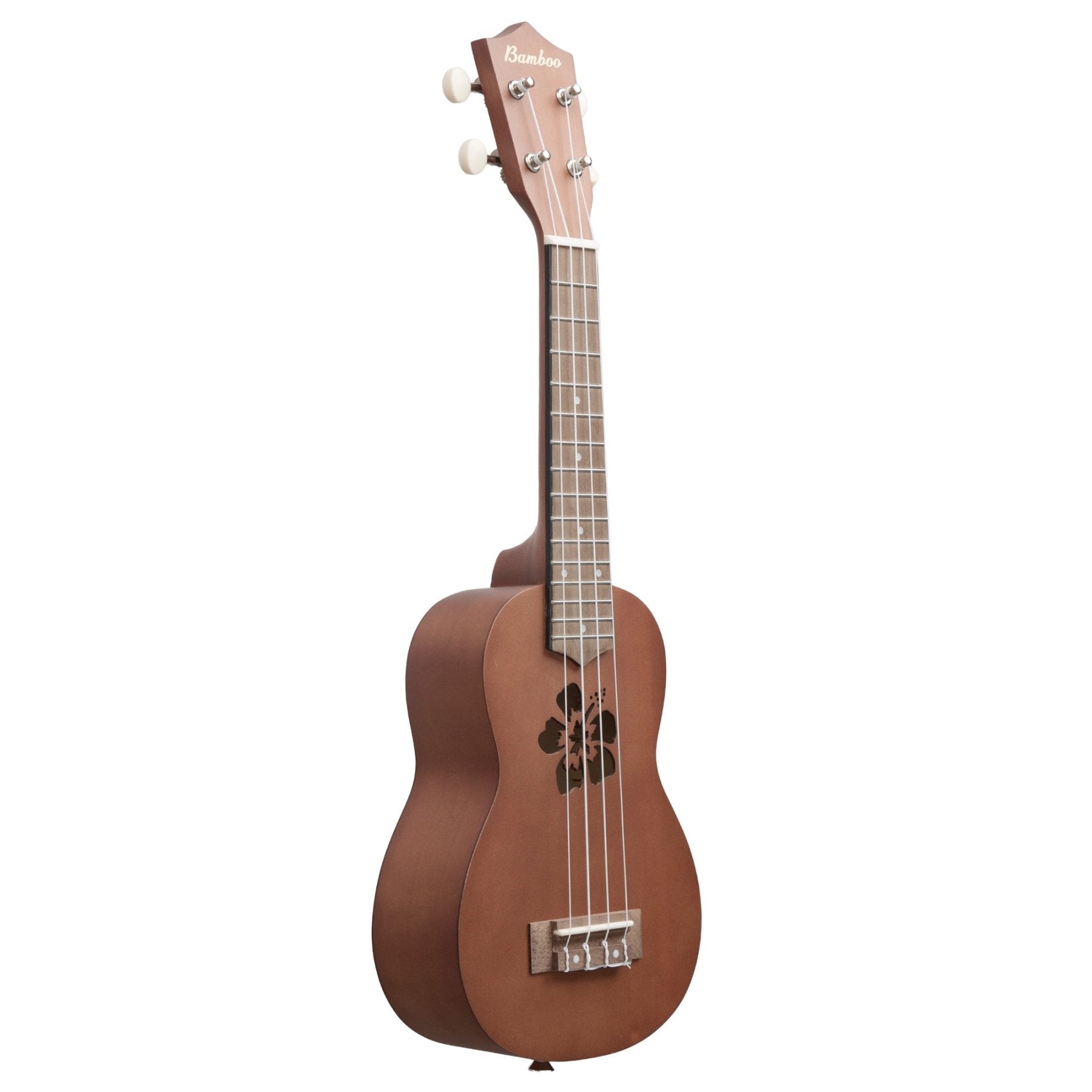 Ukelele Soprano Hibiscus - Incluye Funda - Bamboo Música