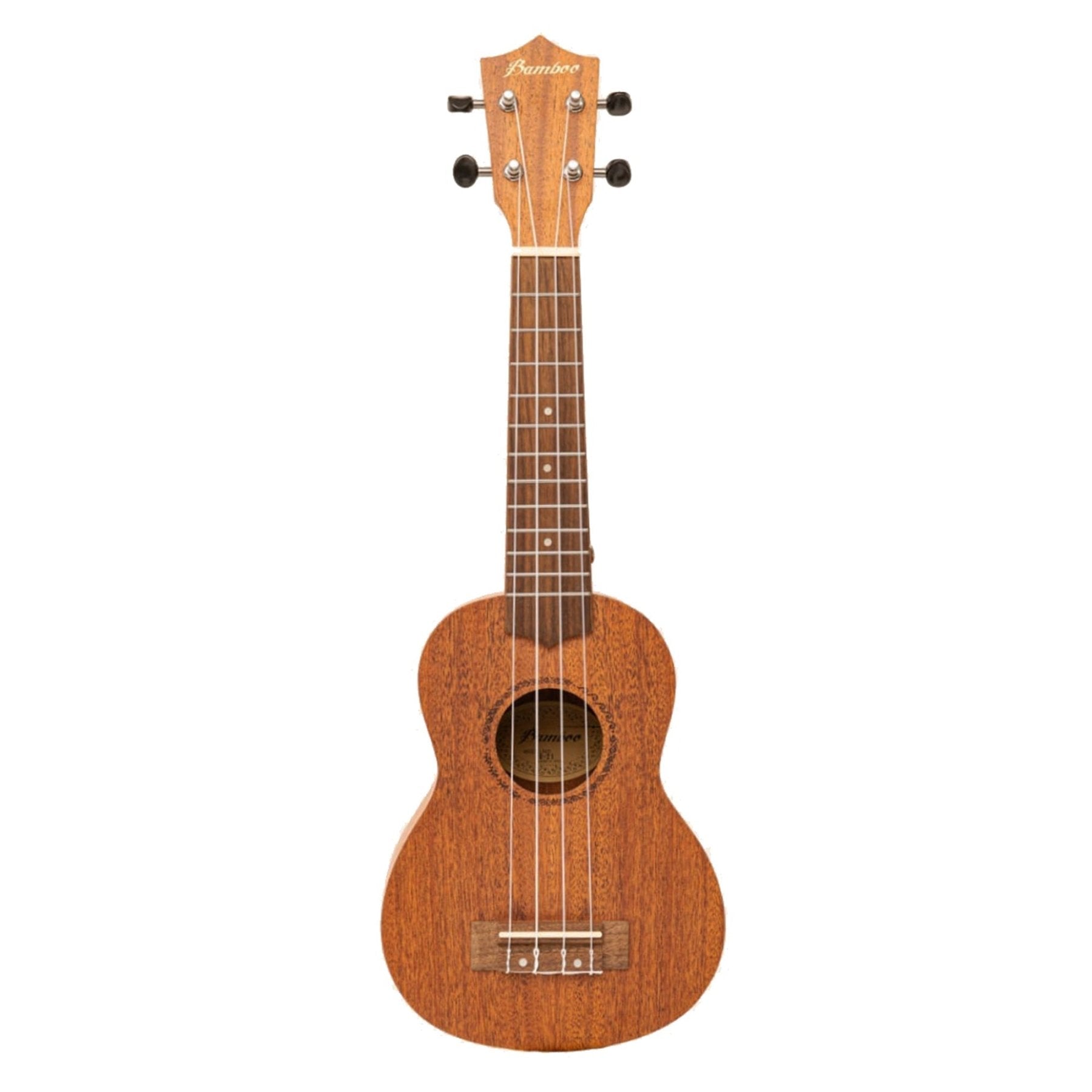 Ukelele Soprano Mahogany - Incluye Funda - Bamboo Música