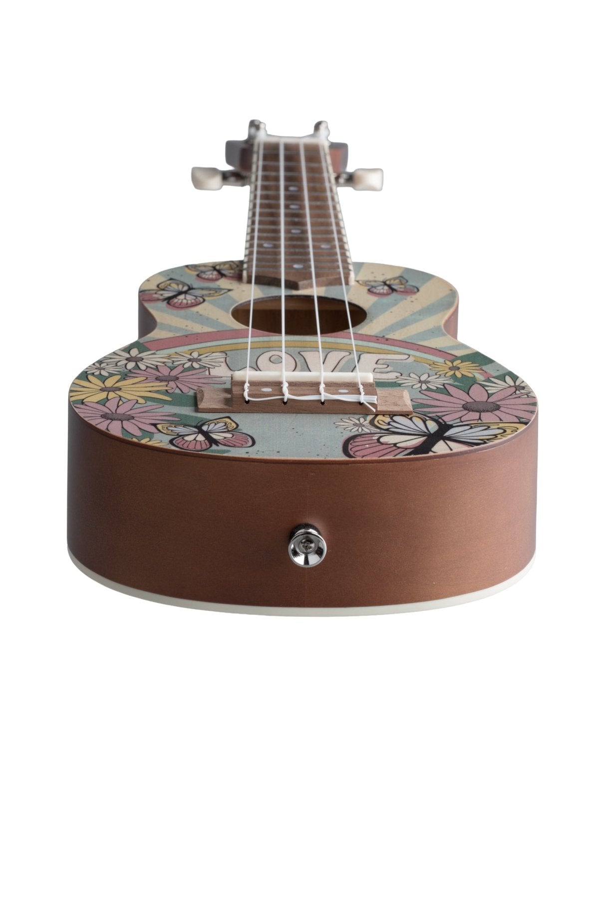 Ukelele Soprano Mystical Butterfly - Incluye Funda - Bamboo Música