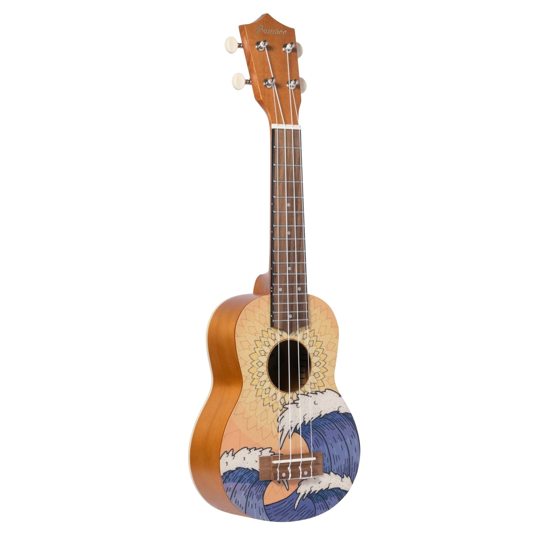 Ukelele Soprano Wave - Incluye Funda - Bamboo Música