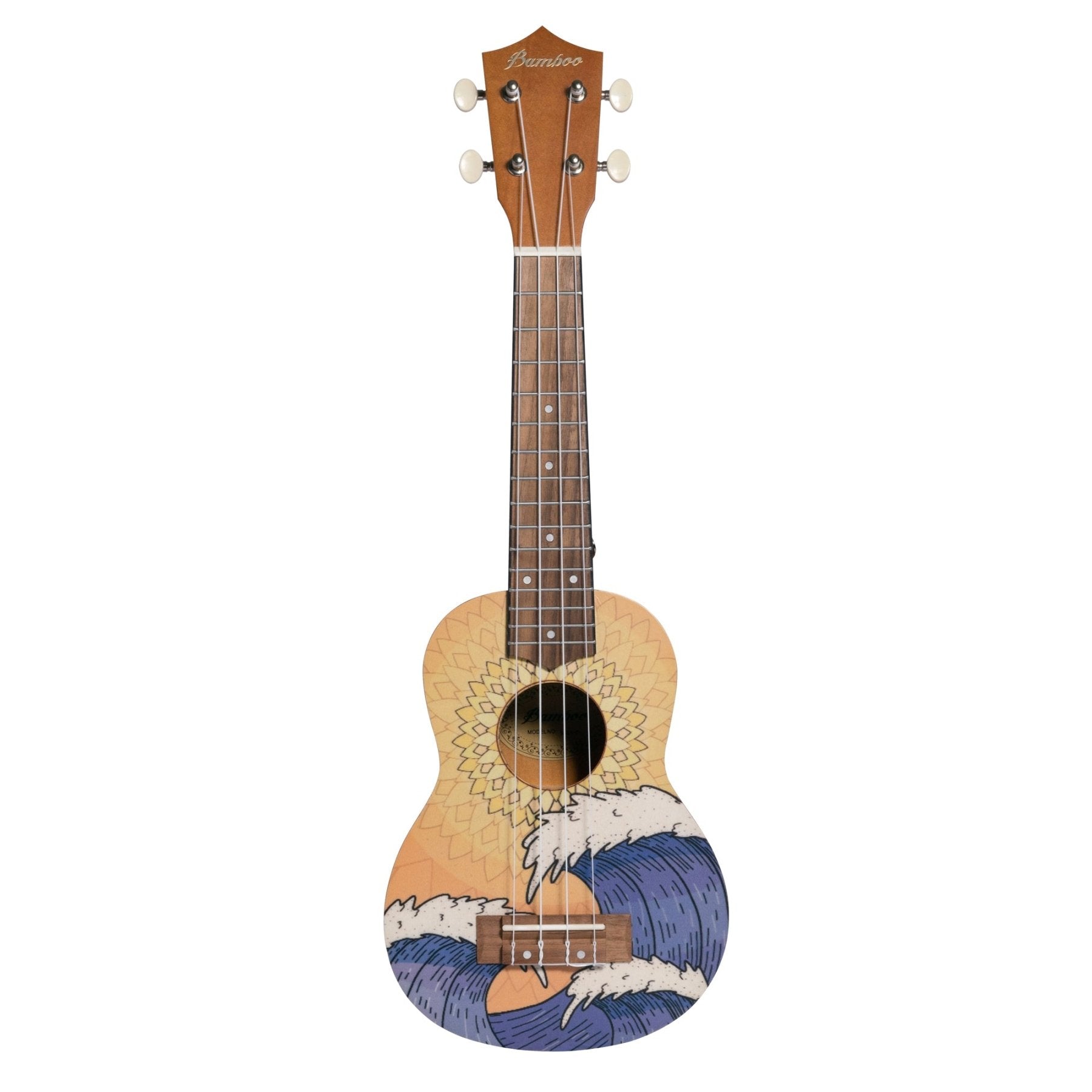 Ukelele Soprano Wave - Incluye Funda - Bamboo Música
