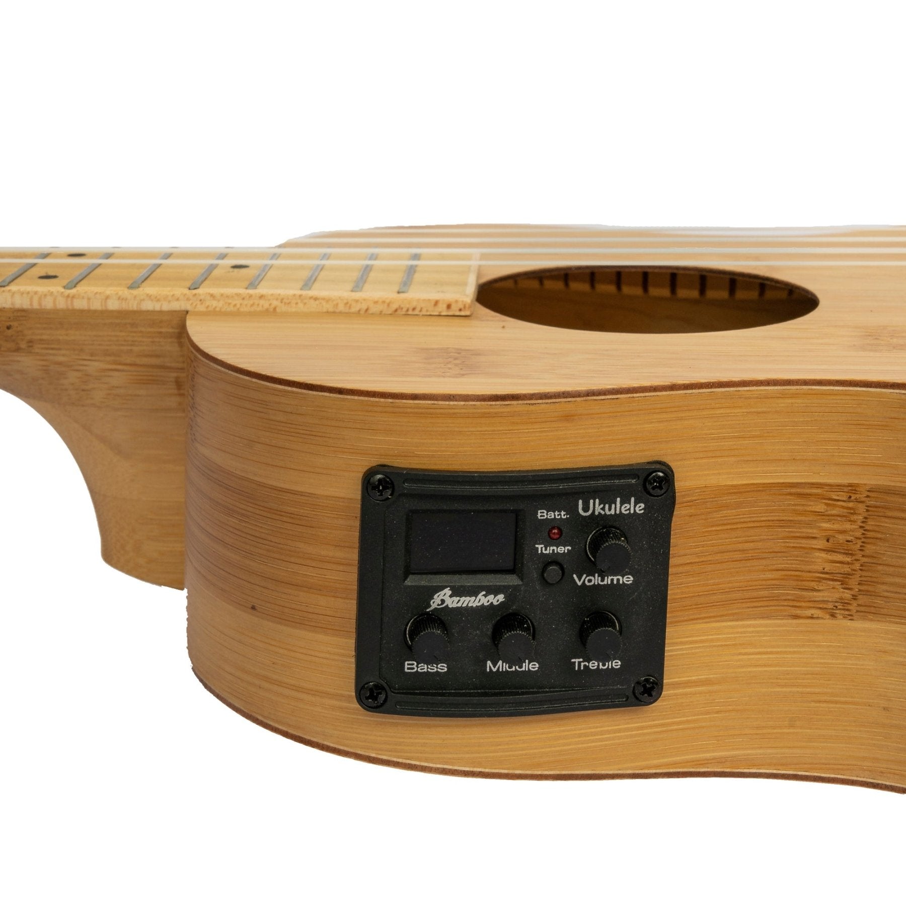 Ukelele Tenor Electroacústico Bamboo - Incluye Funda Acolchada - Bamboo Música
