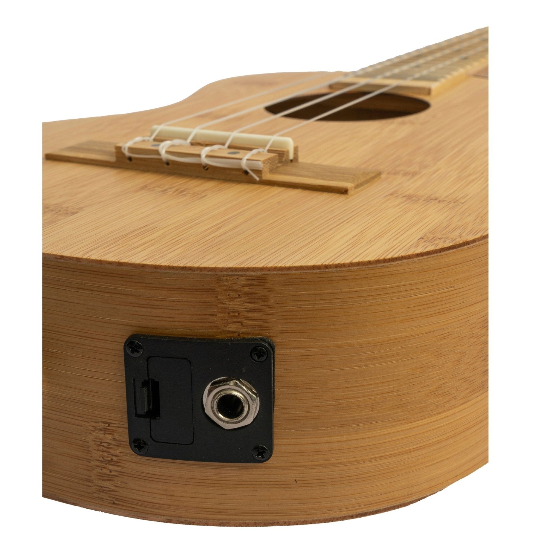 Ukelele Tenor Electroacústico Bamboo - Incluye Funda Acolchada - Bamboo Música