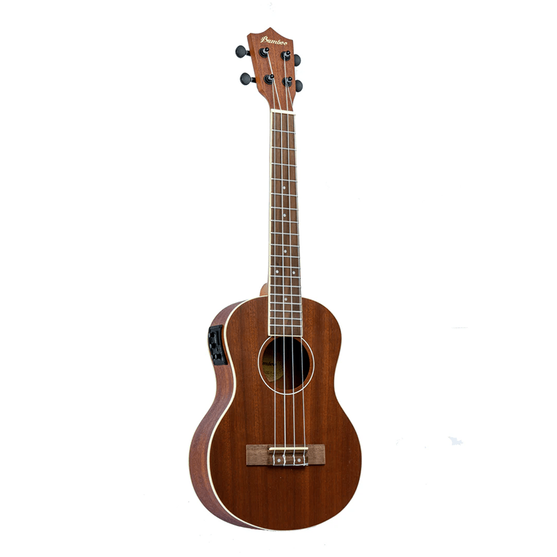 Ukelele Tenor Sapele Electroacústico - Incluye Funda Acolchada - Bamboo Música