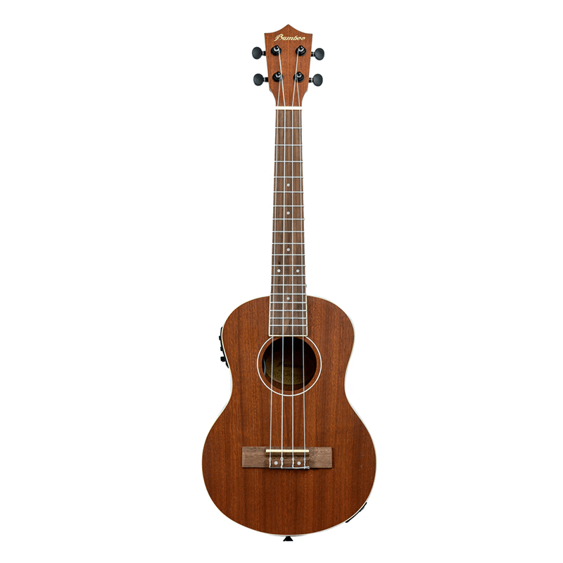 Ukelele Tenor Sapele Electroacústico - Incluye Funda Acolchada - Bamboo Música