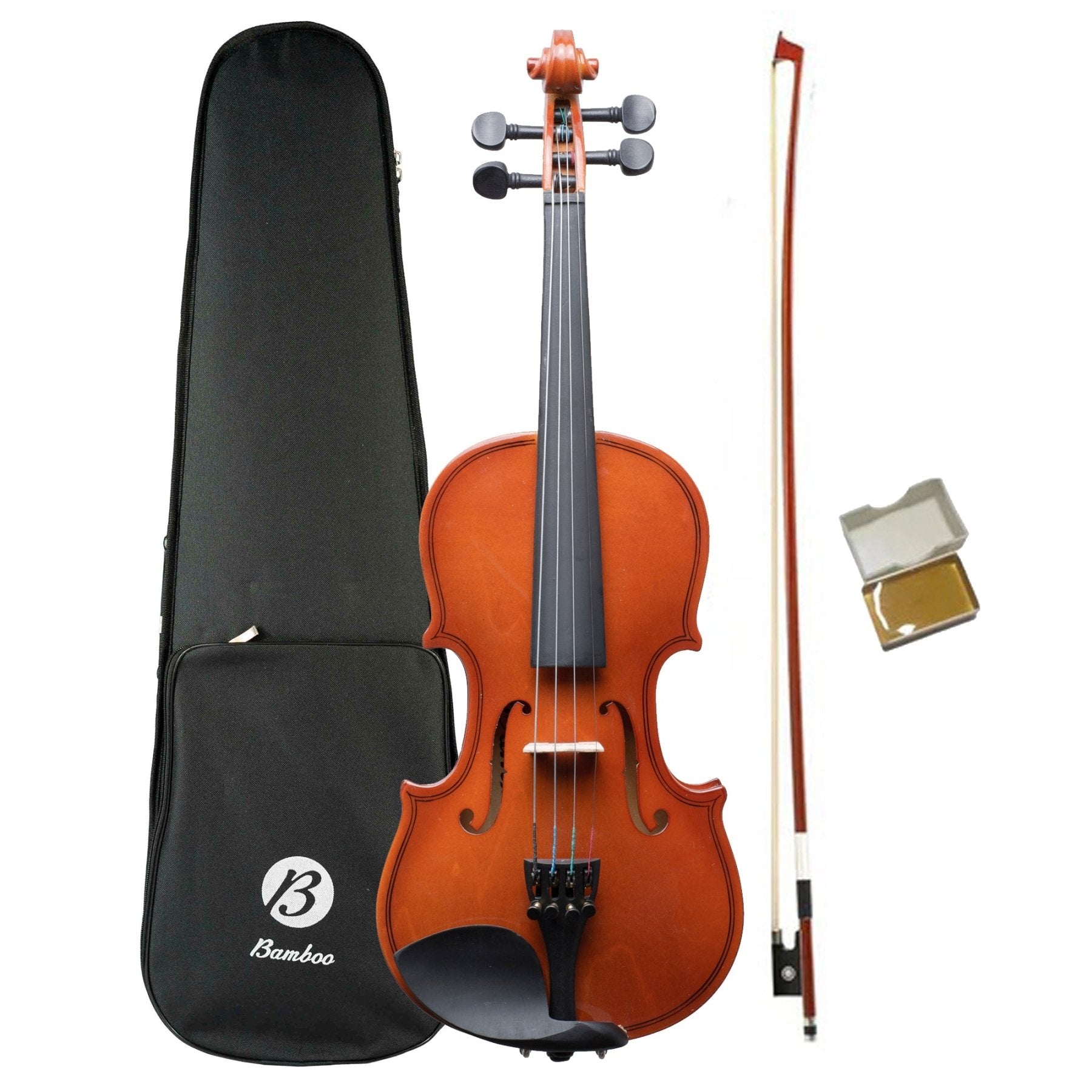 Violín 1/8 con Estuche rigido, Arco y Brea. Ideal para estudiantes - Bamboo Música