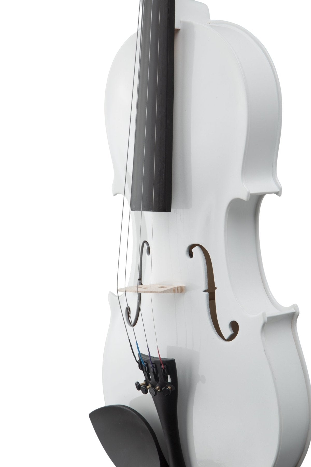 Violín 4/4 Blanco con Estuche rigido, Arco y Brea. Ideal para estudiantes. - Bamboo Música