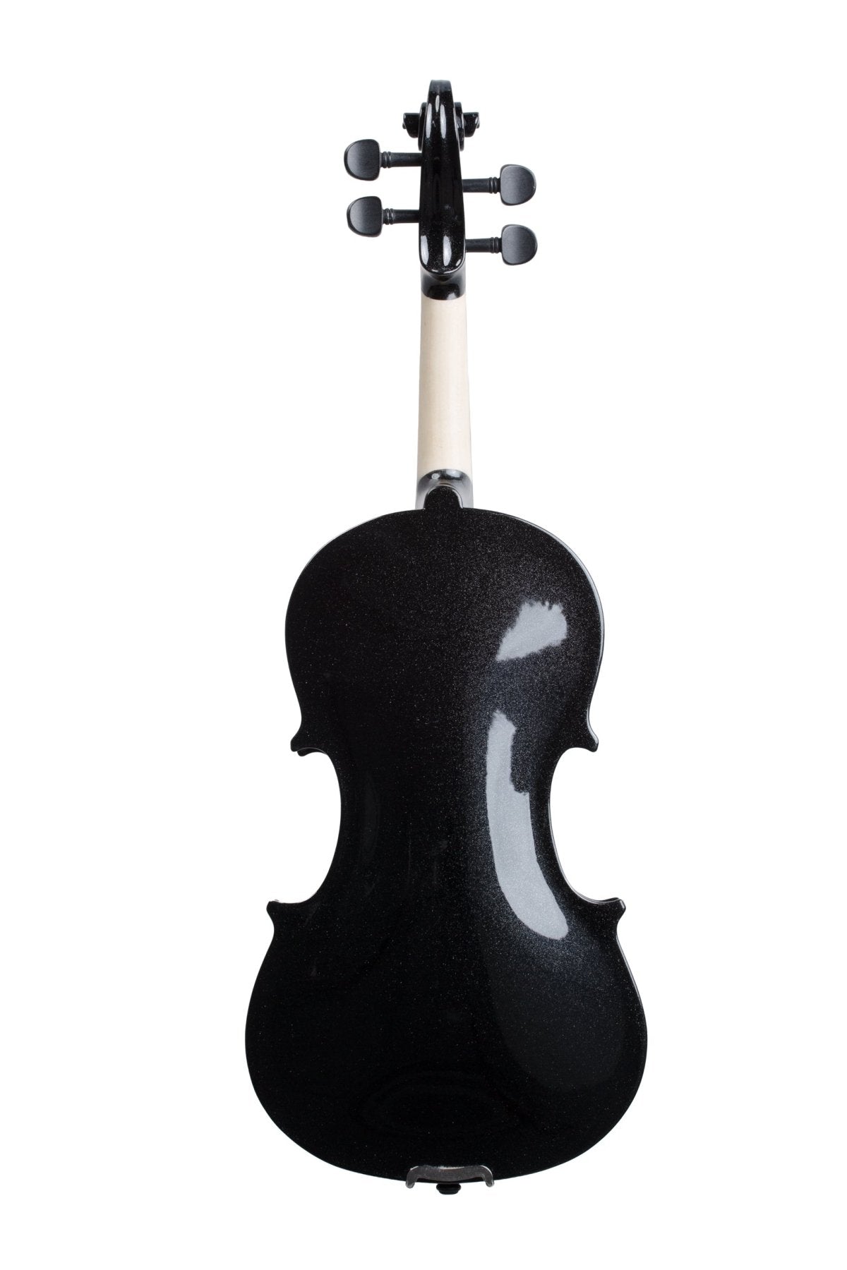 Violín 4/4 Negro con Estuche rigido, Arco y Brea. Ideal para estudiantes. - Bamboo Música